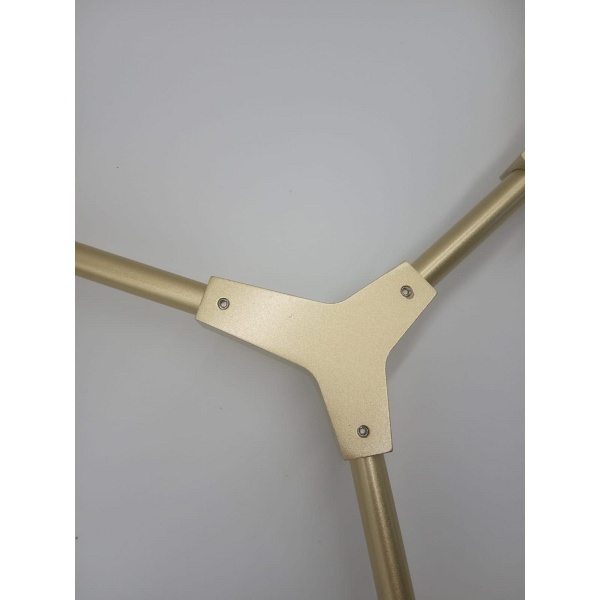 Lampa wisząca MODERN ORCHID-6 złoto transparentna 130 cm Step Into Design