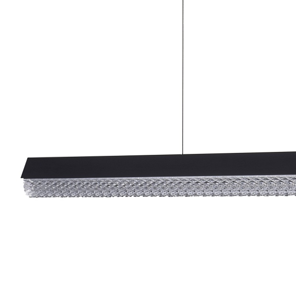 Lampa wisząca LED ANABELLA czarna 120 cm - nowoczesna do salonu, jadalni i biura Step Into Design