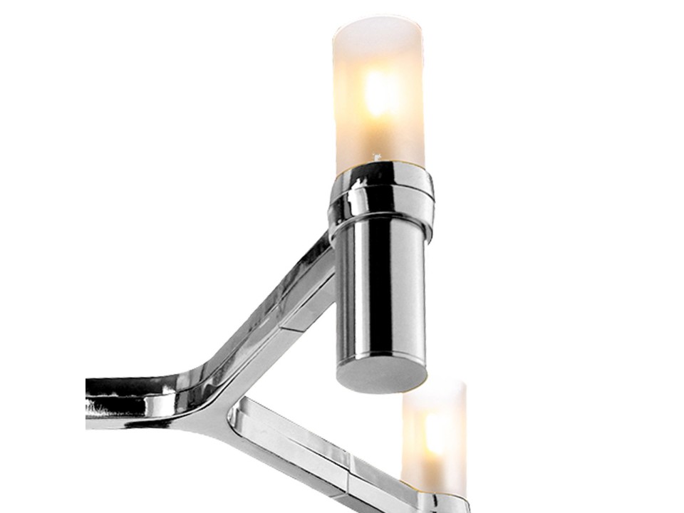 Lampa wisząca CANDLES-12B chrom 106 cm Step Into Design