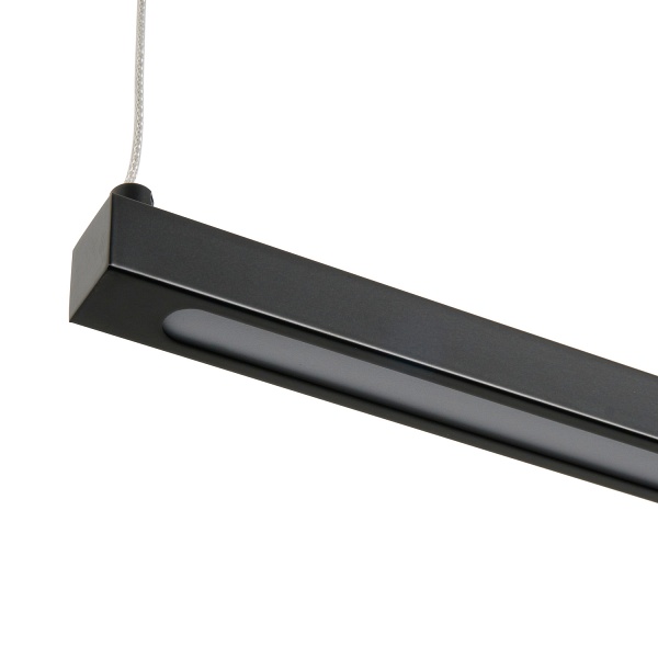 Lampa wisząca BEAM-120 LED - czarna oprawa liniowa Step Into Design