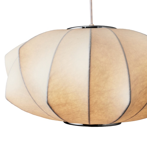 Lampa wisząca SILK V-shape biała 45 cm Step Into Design