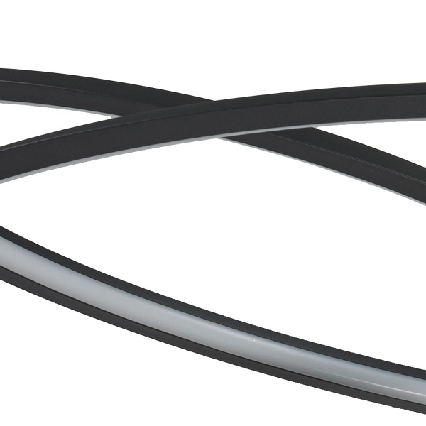 Lampa wisząca SPIRELLO ledowa czarna 80 cm Step Into Design