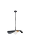 Lampa wisząca ENZO czarno złota 60 cm Step Into Design