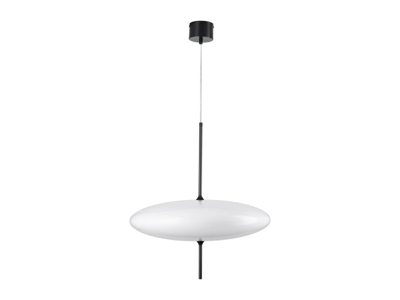 Lampa wisząca PIATTO - nowoczesna biała lampa 50 cm Step Into Design