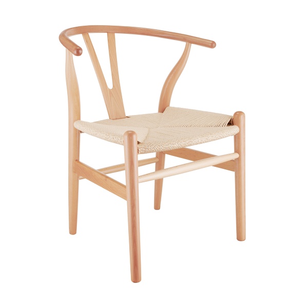 Krzesło BONBON naturalne rattanowo jesionowe Step Into Design