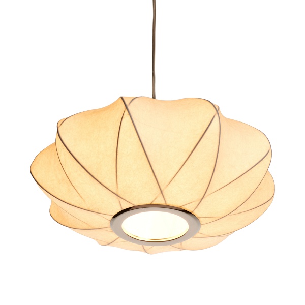 Lampa wisząca SILK X-shape biała 40 cm Step Into Design