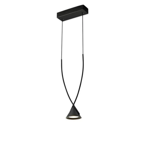 Lampa wisząca MIA LED czarna 15,5 cm Step Into Design