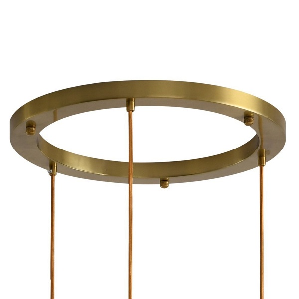 Lampa wisząca SFERA-3 LED złota 50 cm Step Into Design