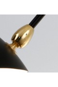 Lampa podłogowa CRANE-3F czarna 210 cm Step Into Design