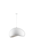 Lampa wisząca STONE 80 cm - biała - Step Into Design