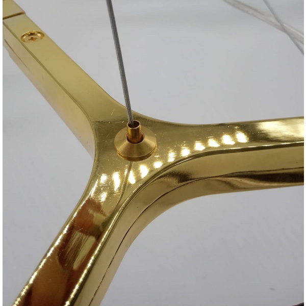 Lampa wisząca CANDLES-12B złota 106 cm Step Into Design