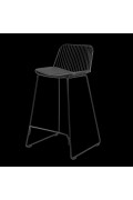 Hoker IRON BAR LOW czarny Step Into Design