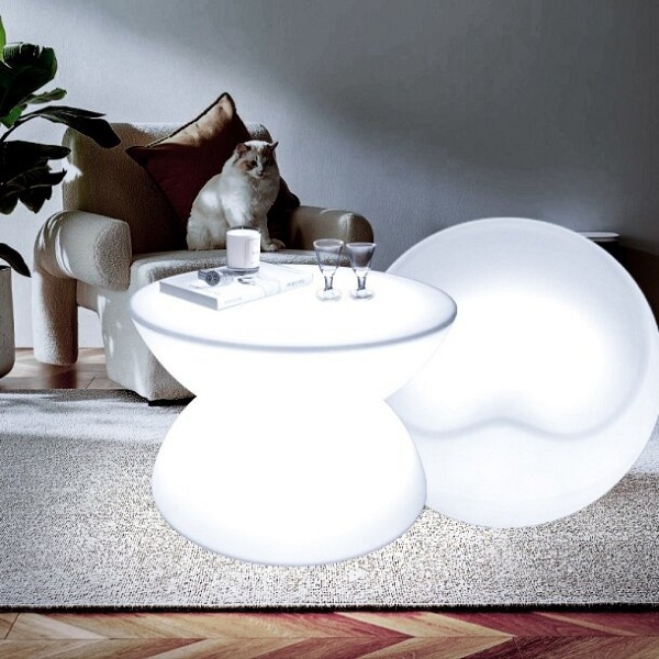 Stolik ogrodowy PARTY LED RGBW 16 kolorów 60 cm Step Into Design