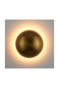 Lampa ścienna BUTTON 16 cm LED złoty - Step Into Design