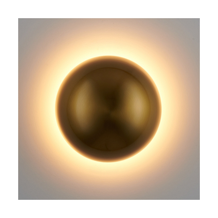 Lampa ścienna BUTTON 16 cm LED złoty - Step Into Design