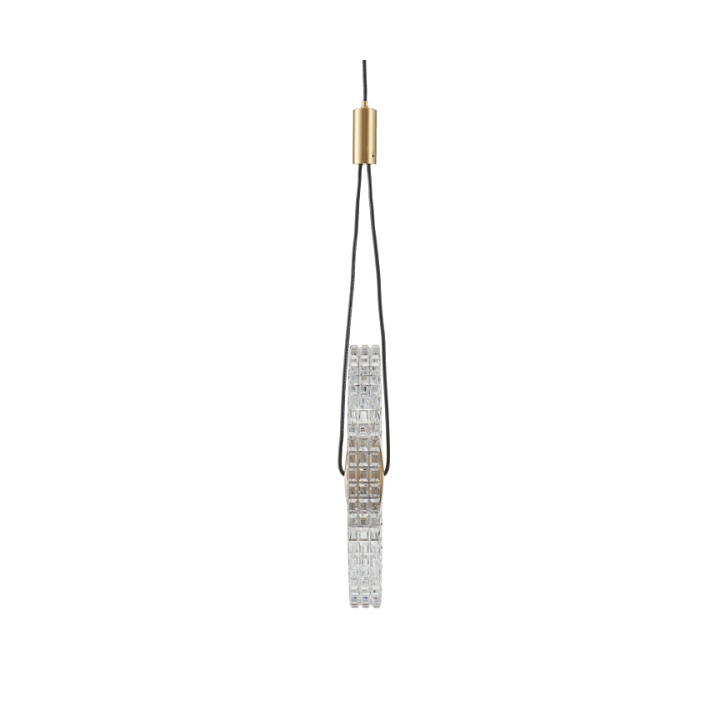 Lampa wisząca SUNBLAST - LED 20 cm, złota - Step Into Design