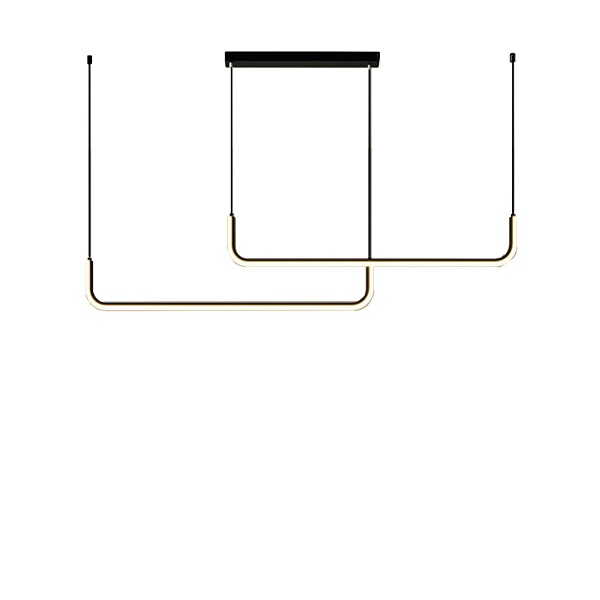 Lampa wisząca MINIMA-1 LED czarna 120 cm Step Into Design