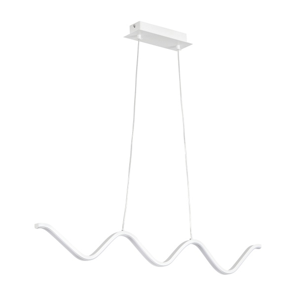 Lampa wisząca ZIGZAG LED biała 90 cm Step Into Design