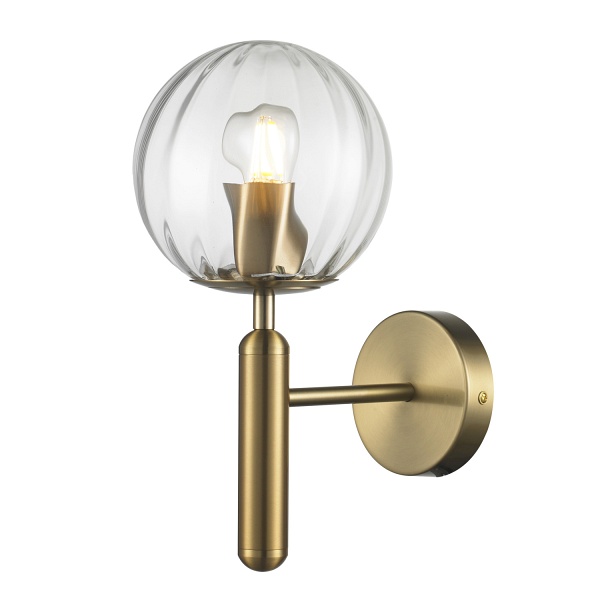 Lampa ścienna PALLA złota 15 cm Step Into Design