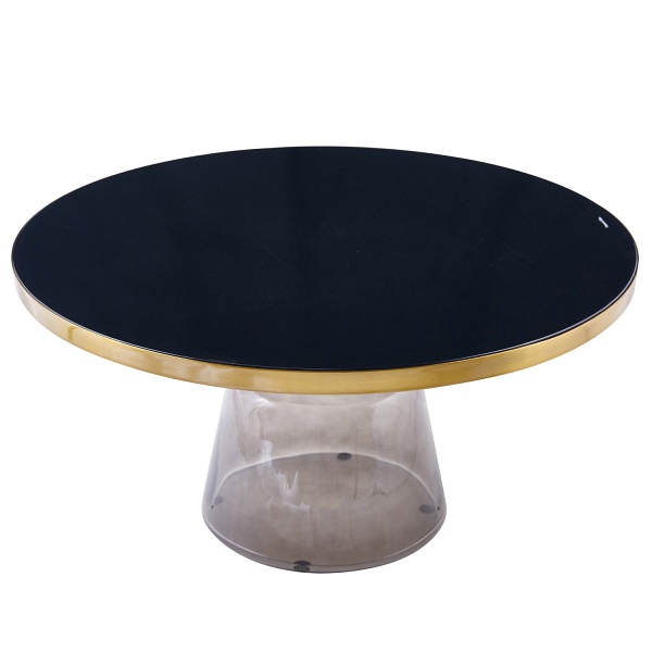 Stolik kawowy DOLCE FLAT szary 75 cm Step Into Design