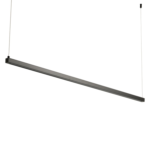 Lampa wisząca BEAM-120 LED - czarna oprawa liniowa Step Into Design