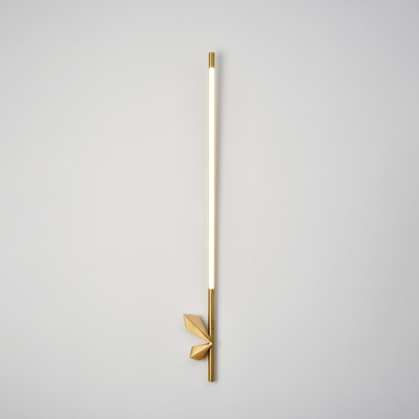 Lampa ścienna LED FLORENCE złota 86 cm - nowoczesny kinkiet dekoracyjny Step Into Design