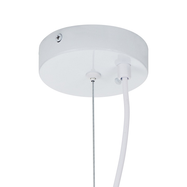 Lampa wisząca STONE 40 cm - biała Step Into Design