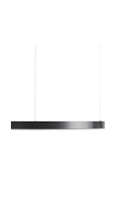 Lampa wisząca CIRCLE 100 - LED, ring tytanowy - Step Into Design