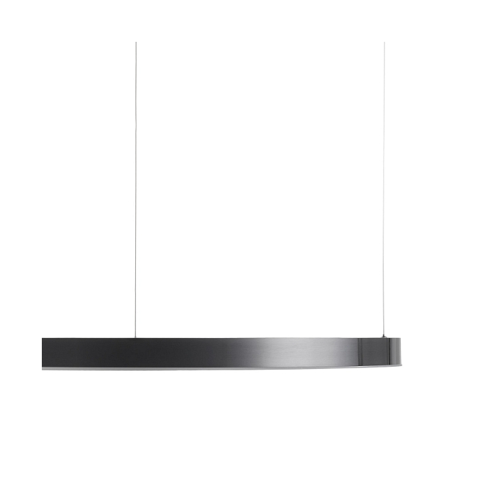 Lampa wisząca CIRCLE 100 - LED, ring tytanowy - Step Into Design