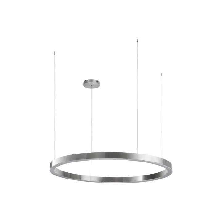 Lampa wisząca CIRCLE 120 LED nikiel szczotkowany 120 cm - Step Into Design