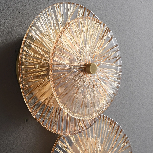 Lampa ścienna LUXIO-4 LED bursztynowa 32 cm Step Into Design