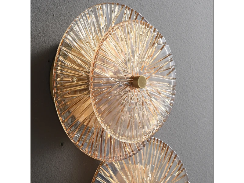 Lampa ścienna LUXIO-4 LED bursztynowa 32 cm Step Into Design