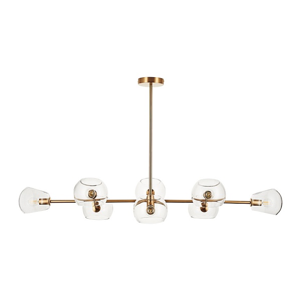 Lampa wisząca COSMIC-8 złota 85 cm Step Into Design