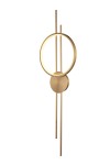 Lampa ścienna ECLIPTICA LED złota 100 cm Step Into Design
