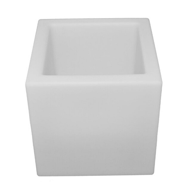 Lampa ogrodowa donica FLOWER CUBE LED RGBW 16 kolorów 40 cm Step Into Design