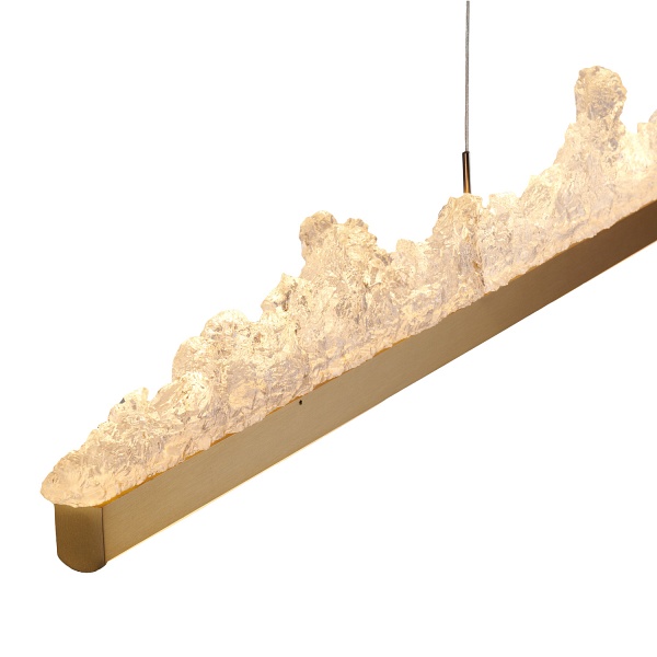 Lampa wisząca MONTANA LONG LED złota 125 cm Step Into Design