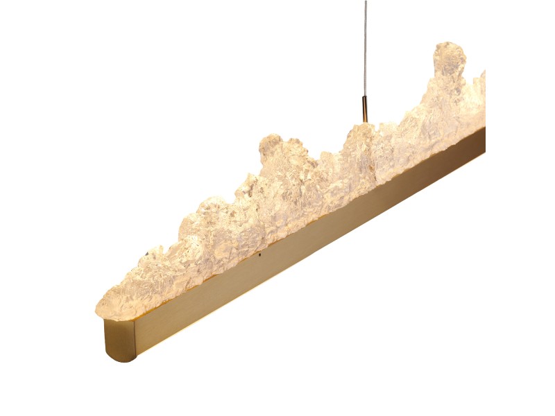 Lampa wisząca MONTANA LONG LED złota 125 cm Step Into Design