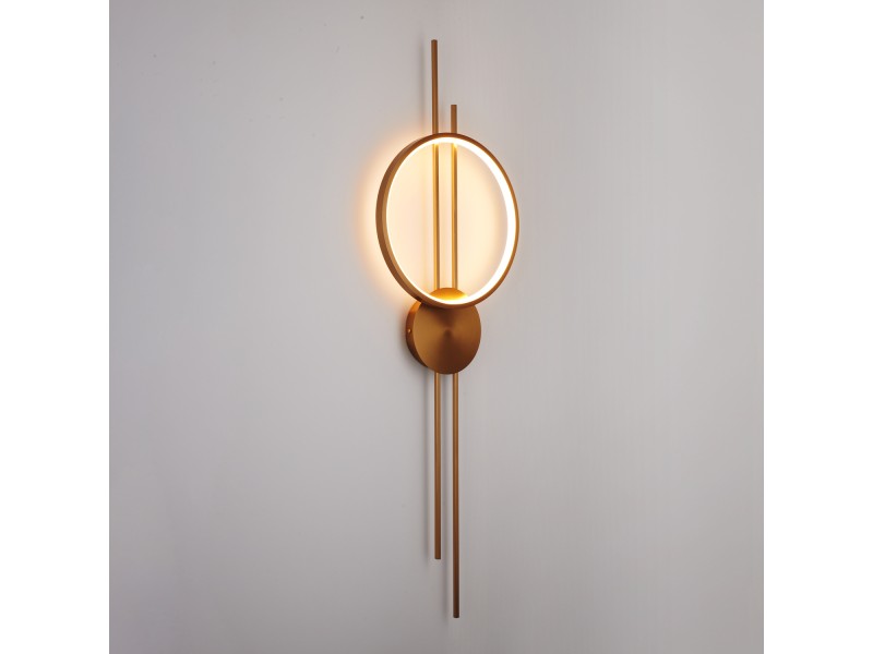 Lampa ścienna ECLIPTICA LED złota 100 cm Step Into Design