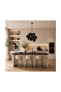 Lampa wisząca ASTRONOMY-11, 55 cm - czarna - Step Into Design