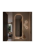 Lampa ścienna NYX 15 – LED okrągła, metalowa, biała - Step Into Design