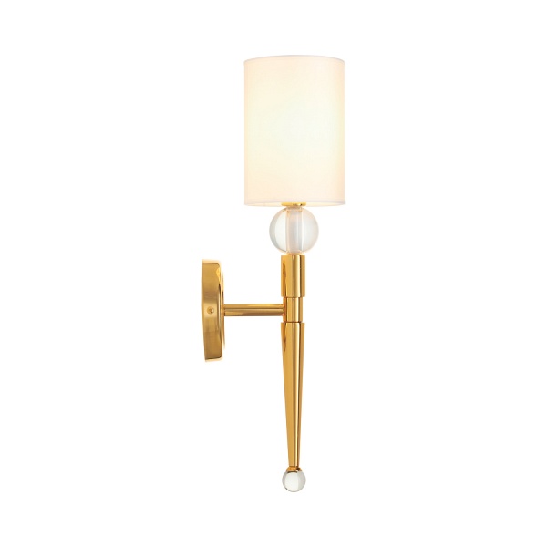 Lampa ścienna DAMA złota 52 cm glamour Step Into Design