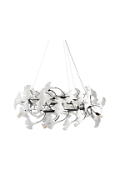 Lampa wisząca BOTANIKA 80 cm -czarna, G9, regulowana, designerska - Step Into Design