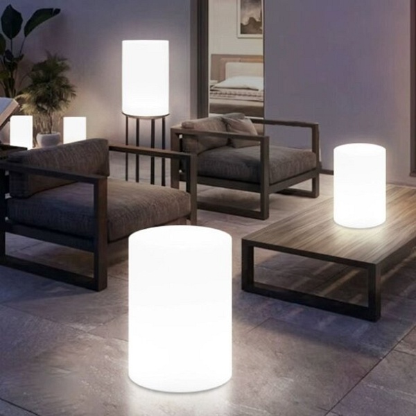 Lampa ogrodowa stolik TUBE LED RGBW 16 kolorów 40 cm Step Into Design