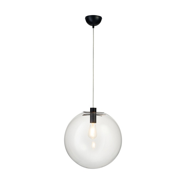 Lampa wisząca TONDA czarna 40 cm Step Into Design