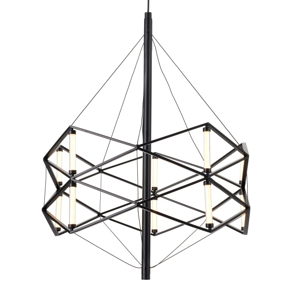 Lampa wisząca SPACE LED czarna 60 cm Step Into Design