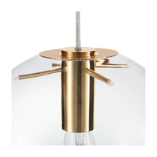 Lampa wisząca TONDA złota 40 cm Step Into Design