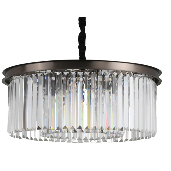 Lampa wisząca SPARKLE ROUND antracyt 60 cm Step Into Design