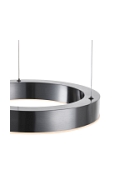 Lampa wisząca CIRCLE 40 LED tytanowa 40 cm - Step Into Design