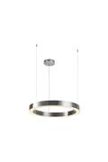 Lampa wisząca CIRCLE 60 - LED, ring nikiel szczotkowany - Step Into Design