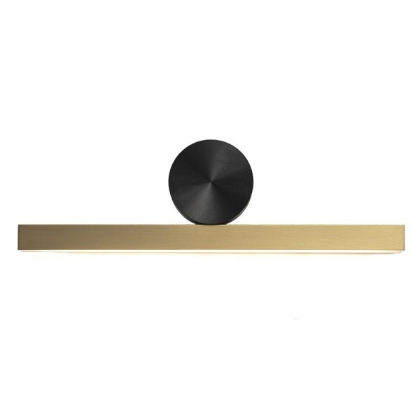 Lampa ścienna BOOGIE LED złoto czarna 45 cm Step Into Design